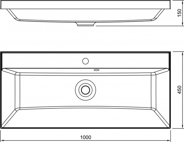 Изображение товара Умывальник Florentina Астория 1000 (белый)