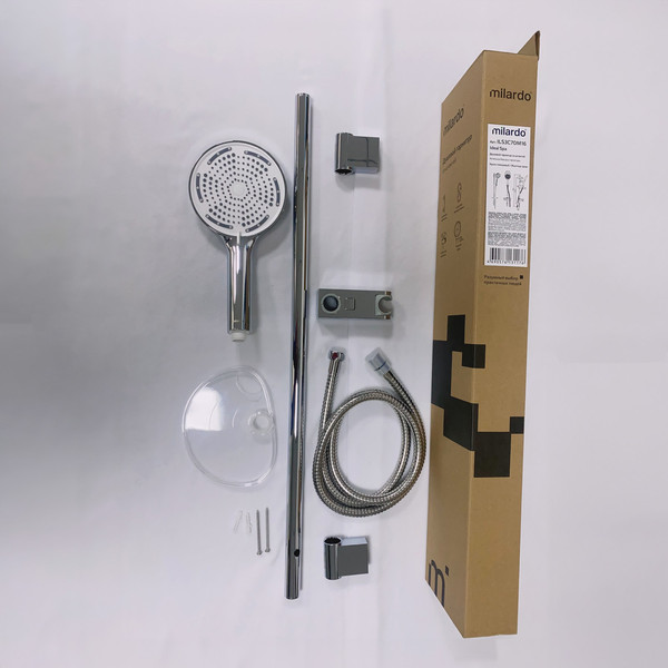 Изображение товара Душевой гарнитур Milardo ILS3C70M16