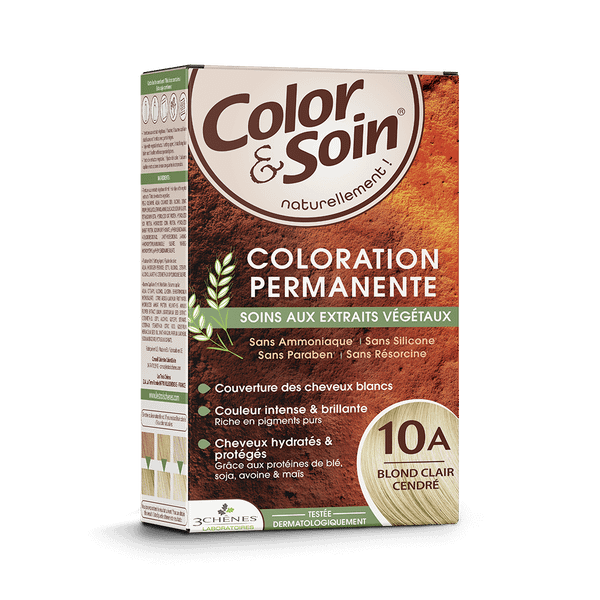 Изображение товара Крем-краска для волос Les 3 Chenes Color&Soin тон 10А светло-пепельный блонд