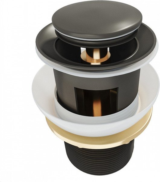 Изображение товара Донный клапан Teymi T140124 (черный матовый)