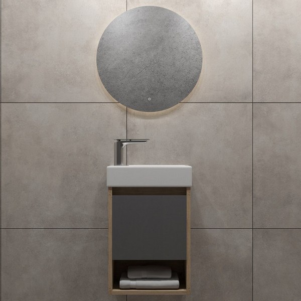 Изображение товара Тумба под умывальник Teymi Nura T60536 (графит)