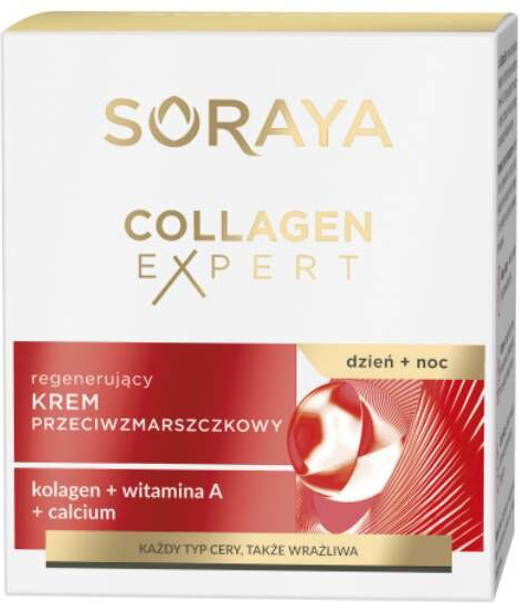 Изображение товара Крем для лица Soraya Collagen Expert Регенерирующий против морщин (50мл)