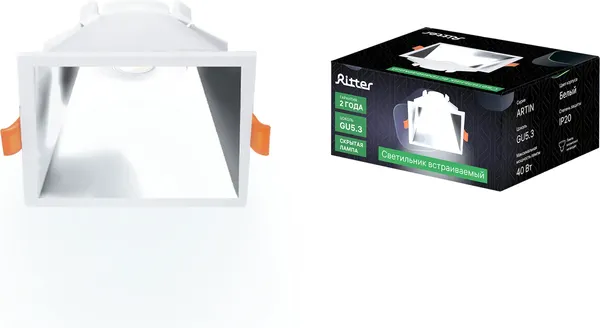 Изображение товара Точечный светильник REV Ritter Artin / 51439 8 (белый)