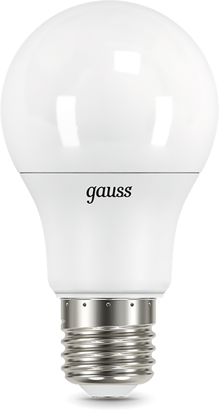 Изображение товара Лампа Gauss A60 7W 710lm 6500K E27 LED / 102502307
