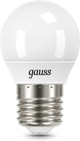 Изображение товара Лампа Gauss Шар 9.5W 890lm 3000K E27 LED / 105102110