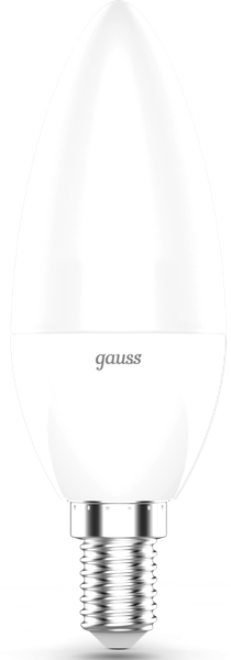 Изображение товара Лампа Gauss Свеча 6W E14 RGBW+димирование LED / 103101406