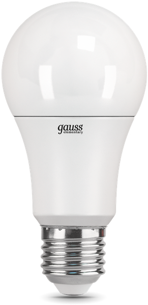 Изображение товара Лампа Gauss Elementary A60 10W 950lm 6500K Е27 LED / 23230