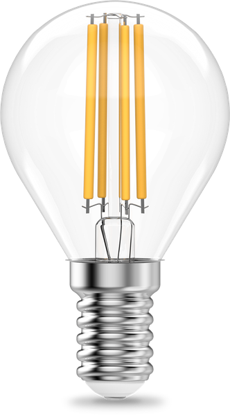 Изображение товара Лампа Gauss Filament Elementary Шар 8W 540lm 4100К Е14 LED / 52128