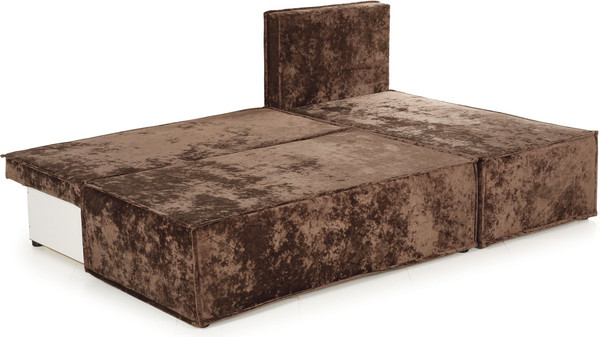 Изображение товара Диван угловой Stolline Киото (коричневый)