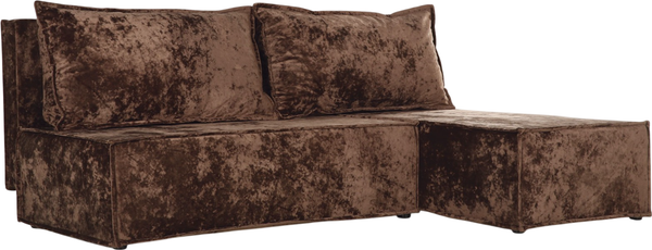 Изображение товара Диван угловой Stolline Киото (коричневый)