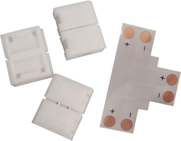 Изображение товара Набор коннекторов для светодиодной ленты Gauss Basic 10 mm 5050 IP20 / BT431