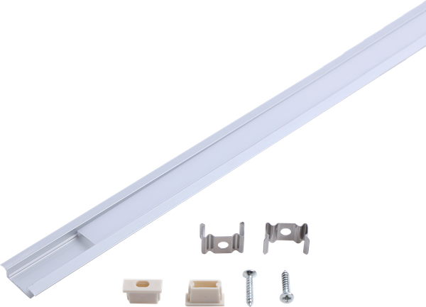 Изображение товара Профиль для светодиодной ленты Gauss Врезной гл 7mm - 2m / BT414