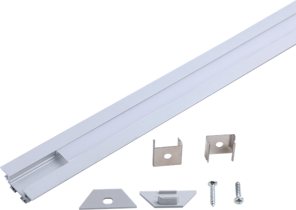 Изображение товара Профиль для светодиодной ленты Gauss Угловой - 1m / BT412