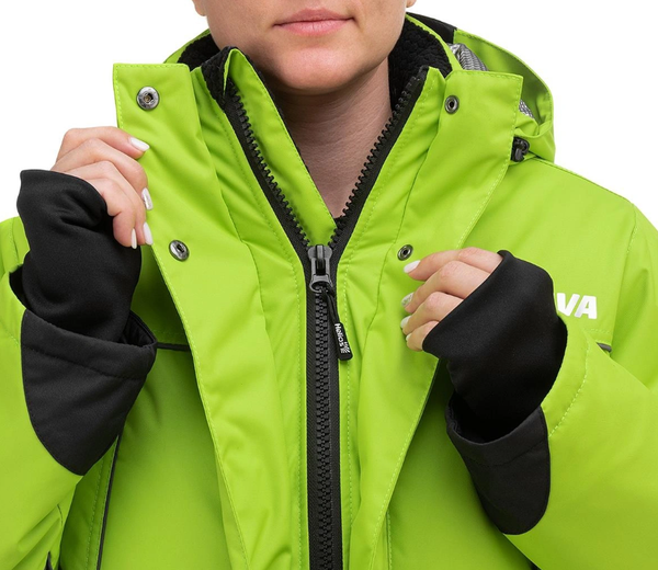 Изображение товара Костюм для охоты и рыбалки Helios Zabava 8/8 К / T-ZA-3XL-54/170-L (р.3XL, лайм/черный)