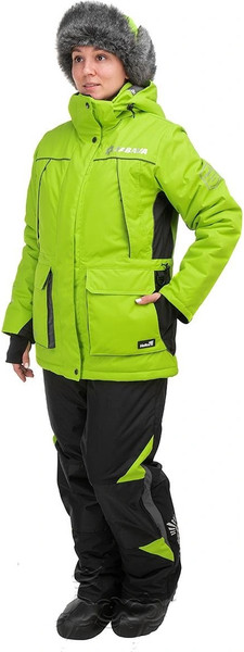 Изображение товара Костюм для охоты и рыбалки Helios Zabava 8/8 К / T-ZA-3XL-54/170-L (р.3XL, лайм/черный)