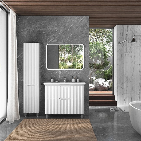 Изображение товара Тумба с умывальником Briz Монблан 75 Дуглас 247 / 247 03-08075-14 00 БЕЛ