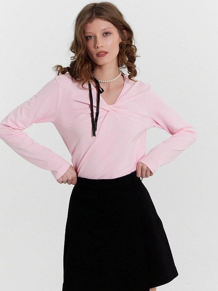 Изображение товара Лонгслив Mark Formelle 122937 (р.164/170-88-94, бледно-розовый)