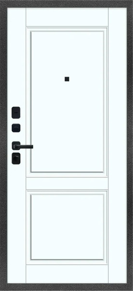 Изображение товара Входная дверь МеталЮр M107 Velluto Bianco (86x205, левая)