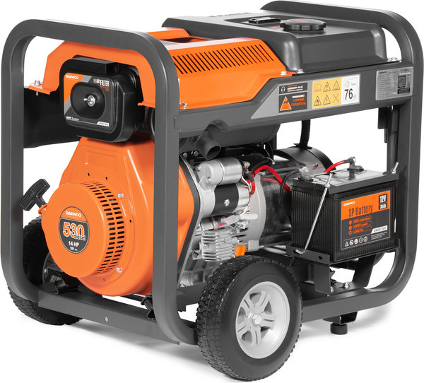 Изображение товара Дизельный генератор Daewoo Power DDAE 9000DXE-3 (2024)
