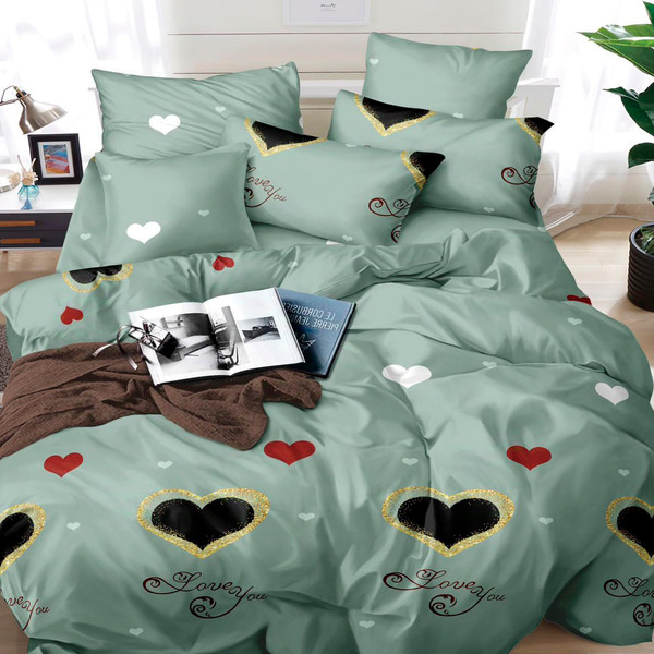 Изображение товара Комплект постельного белья Alleri Эко Сатин 2сп / СС-533