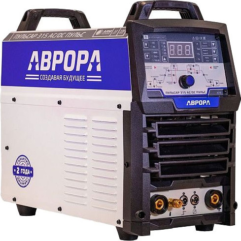 Изображение товара Инвертор сварочный AURORA Аргоно-дуговой сварки Пульсар 315 Ac/Dc Пульс (38429)
