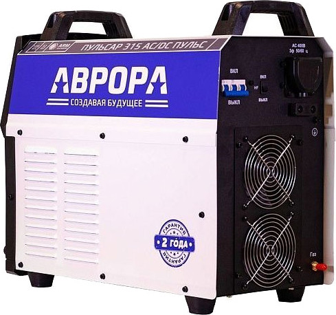 Изображение товара Инвертор сварочный AURORA Аргоно-дуговой сварки Пульсар 315 Ac/Dc Пульс (38429)