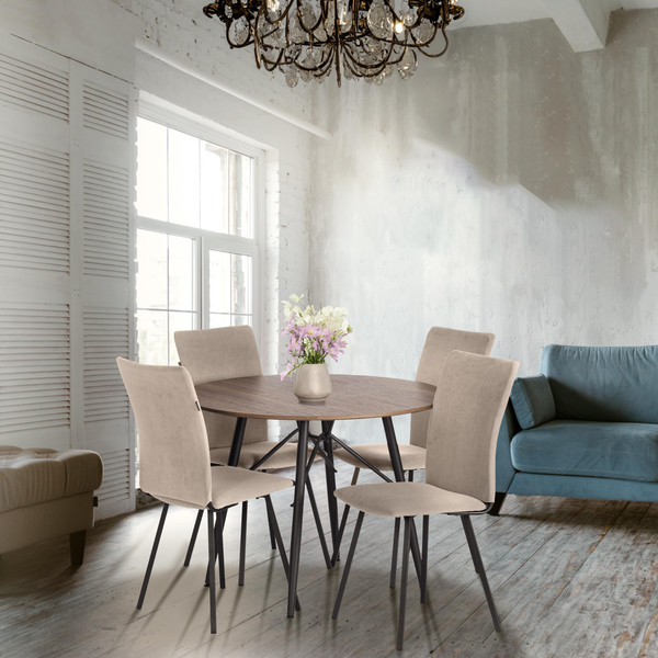 Изображение товара Стул Tetchair La Rousse (бежевый/черный)