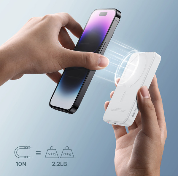 Изображение товара Портативное зарядное устройство Baseus PPCXM05 / P10022107223-00 (Stellar White)