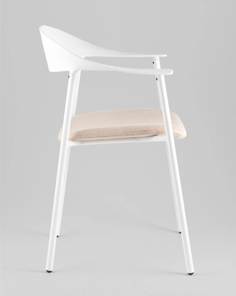 Изображение товара Стул Stool Group Eila с подушкой PC018-C (пластик, белый)