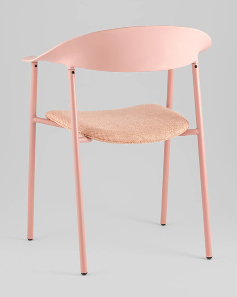 Изображение товара Стул Stool Group Eila с подушкой PC018-C (пластик, розовый)