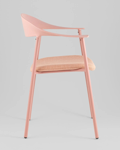 Изображение товара Стул Stool Group Eila с подушкой PC018-C (пластик, розовый)