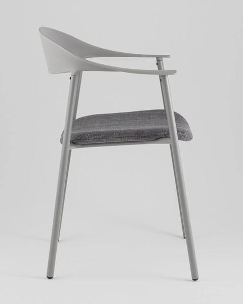 Изображение товара Стул Stool Group Eila с подушкой PC018-C (пластик, серый)