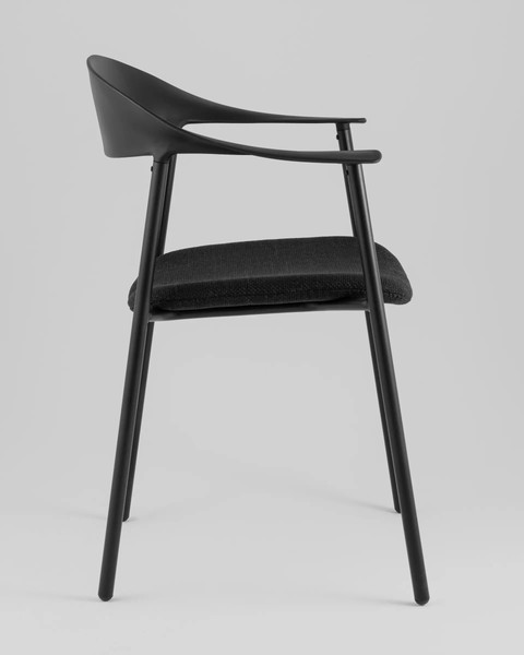 Изображение товара Стул Stool Group Eila с подушкой PC018-C (пластик, черный)