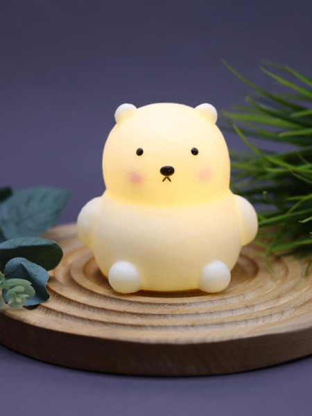 Изображение товара Ночник ILikeGift Bear Plaid Bow / 132-0266 (желтый)