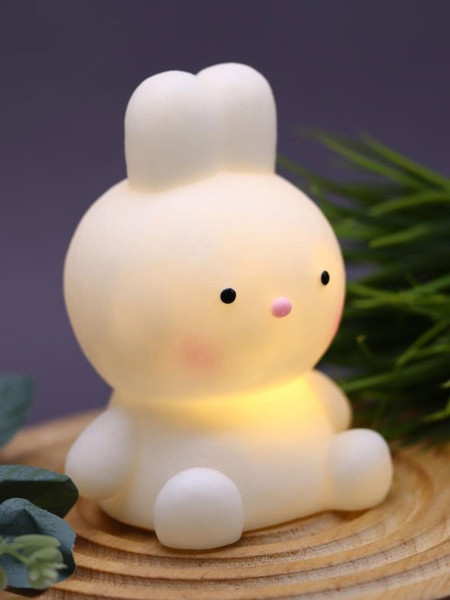 Изображение товара Ночник ILikeGift Bunny Plaid Bow / 132-0267 (желтый)