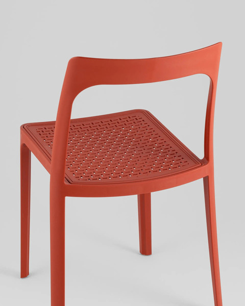 Изображение товара Стул пластиковый Stool Group Marty 8060/94537 (пластик, красный)