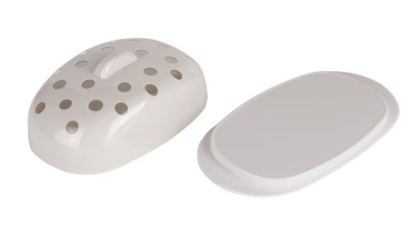 Изображение товара Масленка Berossi Sens ИК 95921000 (платина)