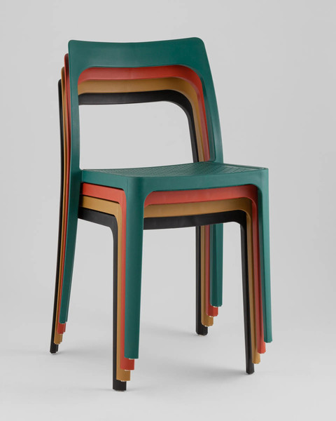 Изображение товара Стул пластиковый Stool Group Marty 8060/95437 (пластик, темно-бирюзовый)