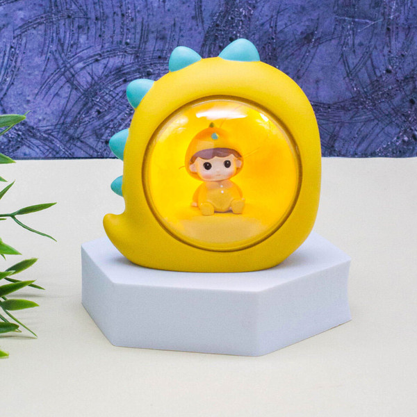 Изображение товара Ночник ILikeGift Baby Dino / BB2675-6B (желтый)