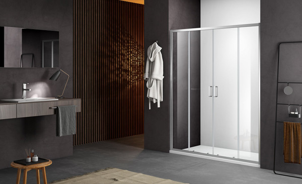 Изображение товара Душевая дверь Adema Glass line 140 (прозрачный)