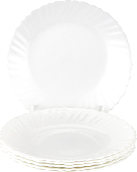 Изображение товара Набор тарелок Prima Collection La Dame Blanche PC61BD19 (6шт)