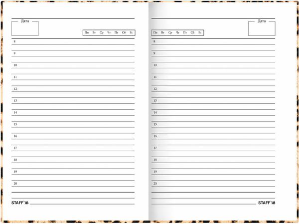 Изображение товара Ежедневник Staff 115567 (160л)