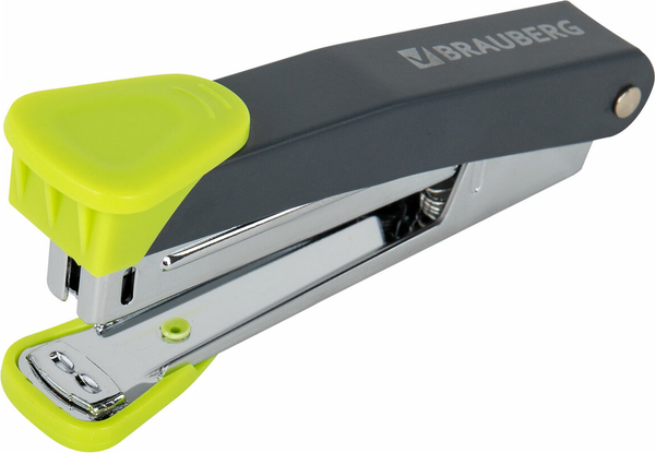 Изображение товара Степлер Brauberg №10 / 272752 (зеленый)