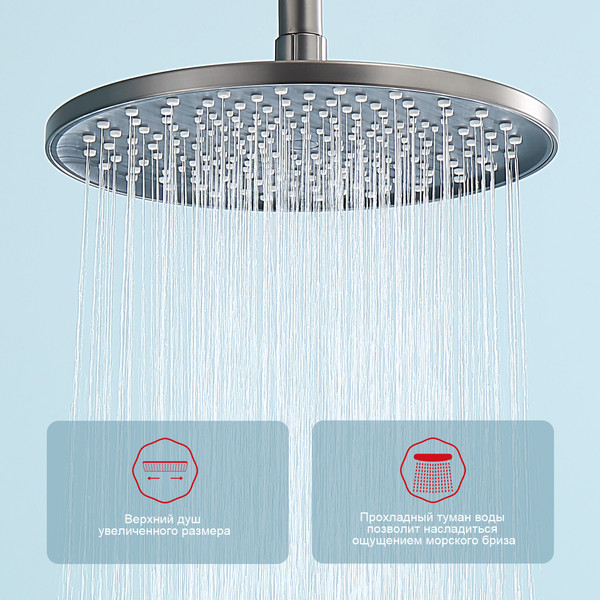 Изображение товара Душевая система со смесителем Raglo R03.24.09