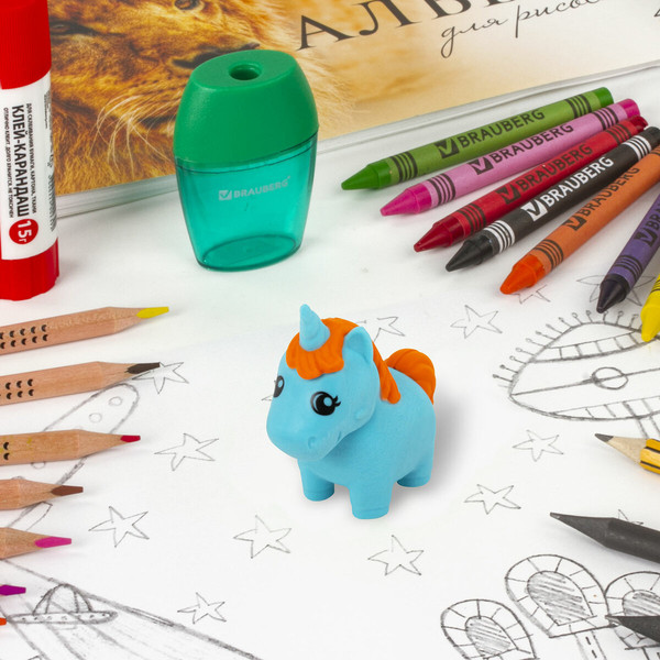 Изображение товара Набор ластиков Brauberg Единороги / 271990 (2шт)