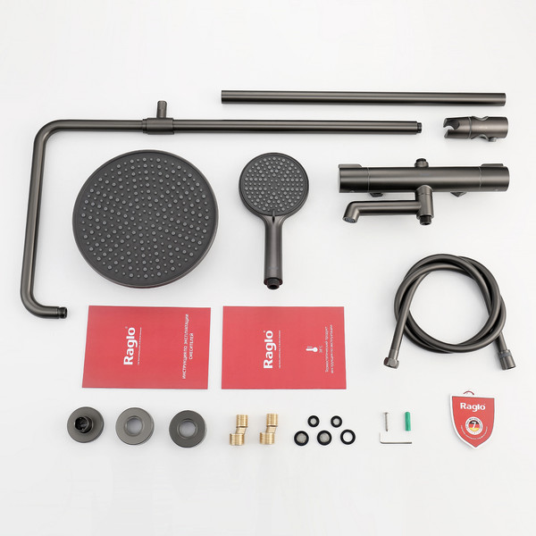 Изображение товара Душевая система со смесителем Raglo R20.26.09 (с термостатом)