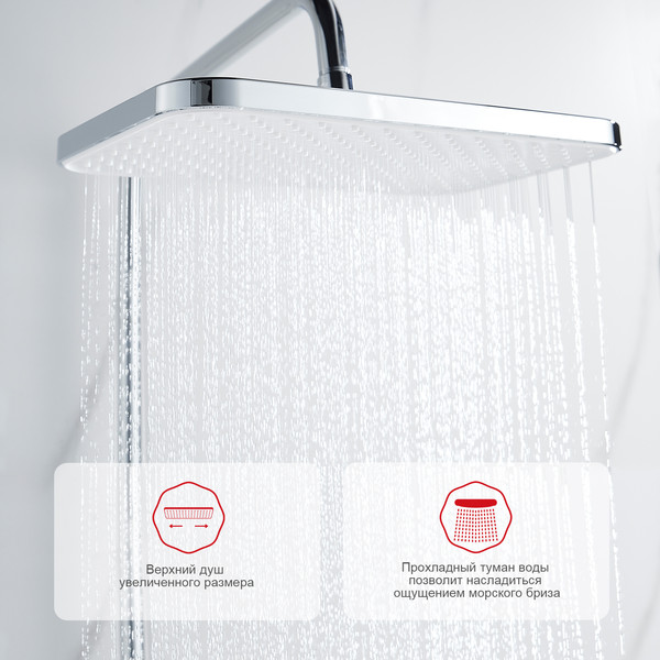 Изображение товара Душевая система со смесителем Raglo R30.24