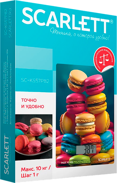Изображение товара Кухонные весы Scarlett SC-KS57P82
