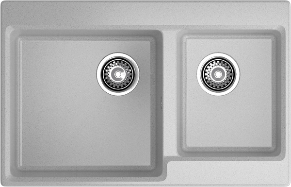 Изображение товара Мойка кухонная GranFest GF-LV-780K (серый)