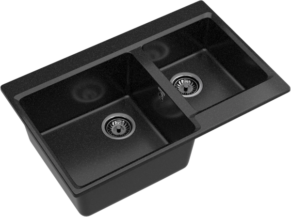 Изображение товара Мойка кухонная GranFest GF-LV-780K (черный)